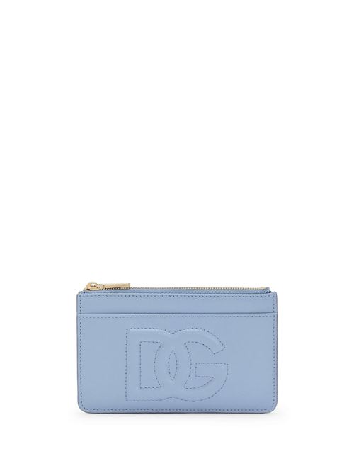 Portacarte medio con logo DG goffrato Dolce & Gabbana | BI1261AG08180789